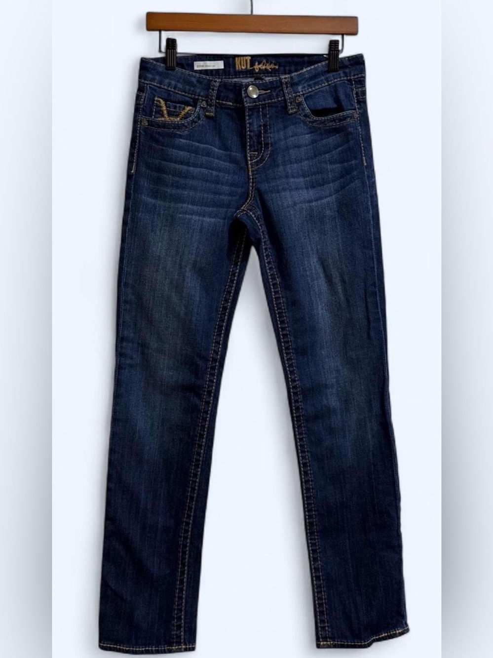 Kut from the Kloth Women’s Stevie Straight Leg Jeans Size 4